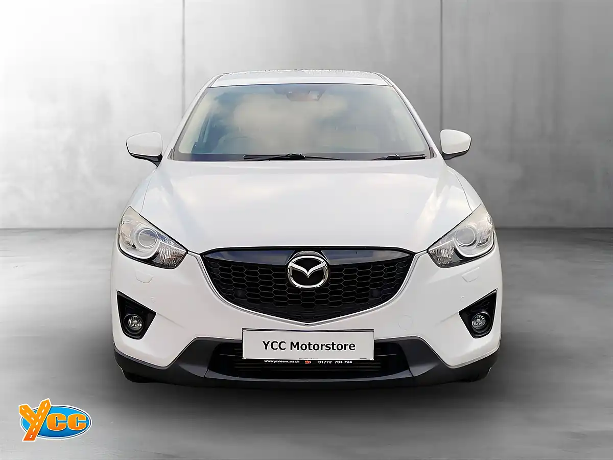 Used 2015 Mazda CX-5 Sport Nav White - Interior and Exterior details 3