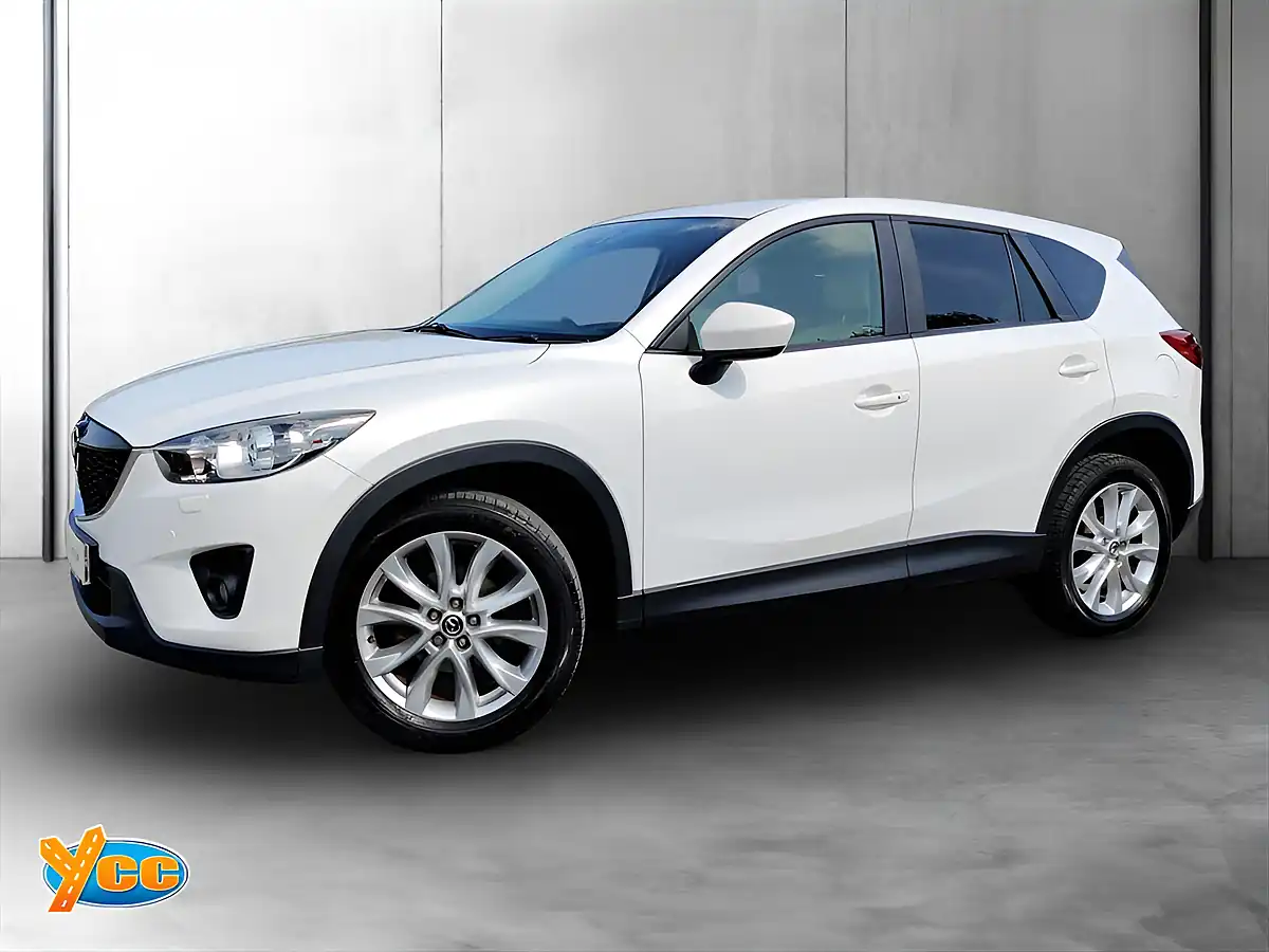 Used 2015 Mazda CX-5 Sport Nav White - Interior and Exterior details 5