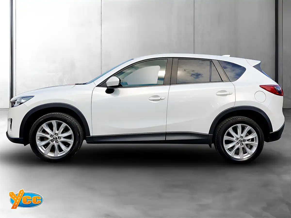 Used 2015 Mazda CX-5 Sport Nav White - Interior and Exterior details 7