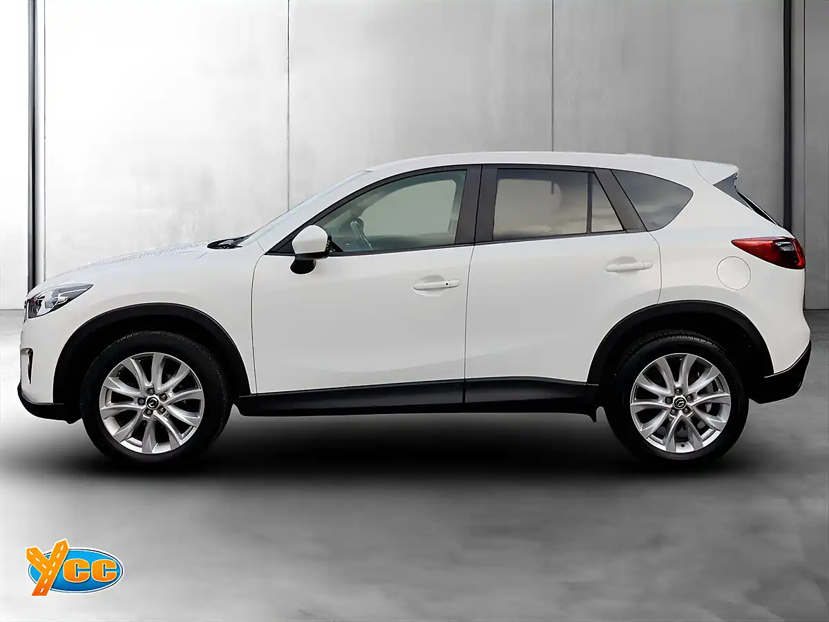 Used 2015 Mazda CX-5 Sport Nav White - Interior and Exterior details 8