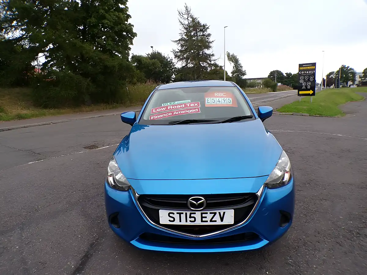 Used 2015 Mazda Mazda2 Se Blue - Interior and Exterior details 14