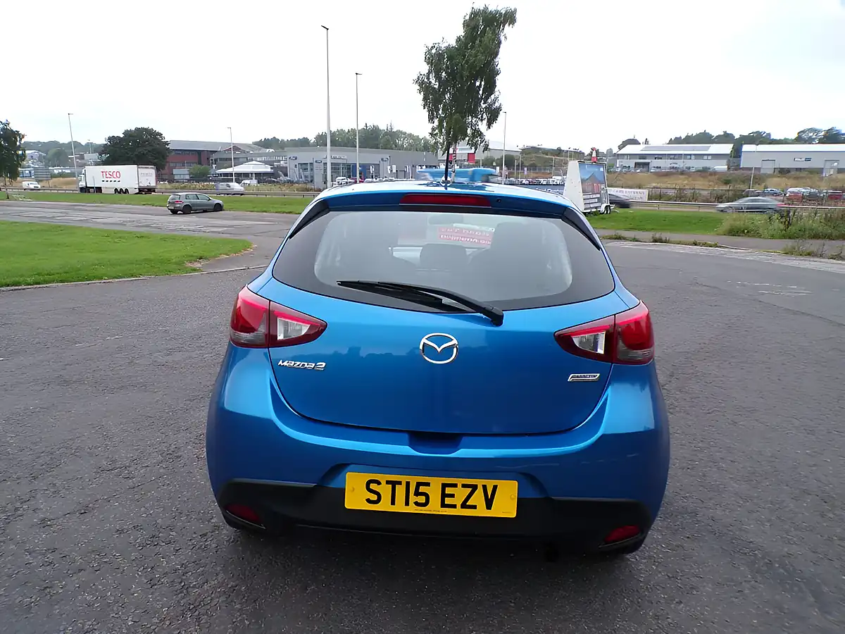 Used 2015 Mazda Mazda2 Se Blue - Interior and Exterior details 8