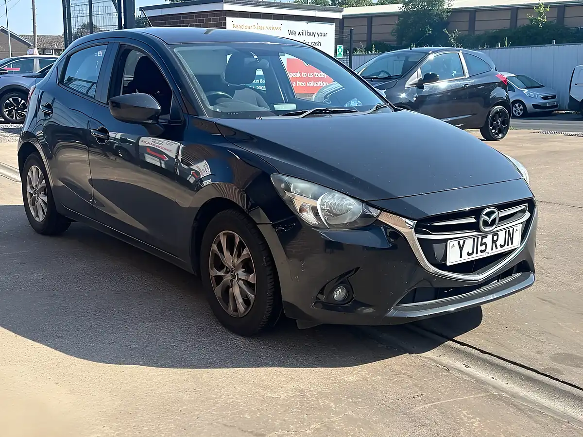 Used 2015 Mazda Mazda2 Se-L Black - Front View