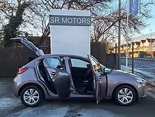 Used 2015 Mazda Mazda2 Se Purple - Interior and Exterior details 7