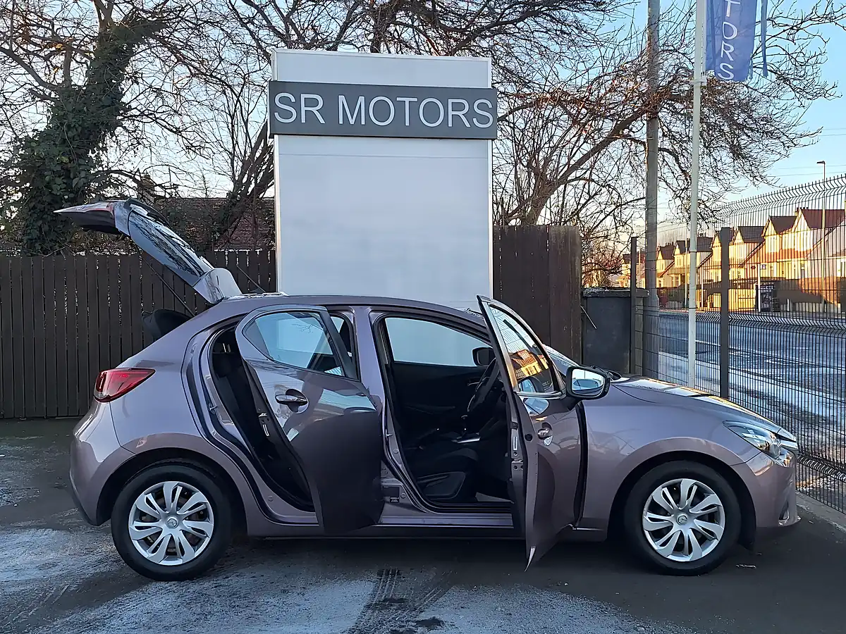 Used 2015 Mazda Mazda2 Se Purple - Interior and Exterior details 7