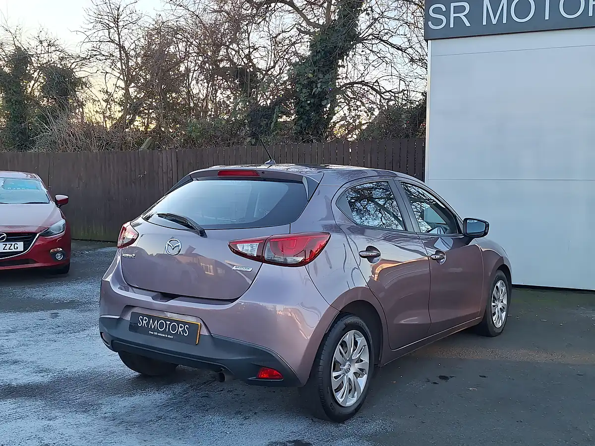 Used 2015 Mazda Mazda2 Se Purple - Interior and Exterior details 8