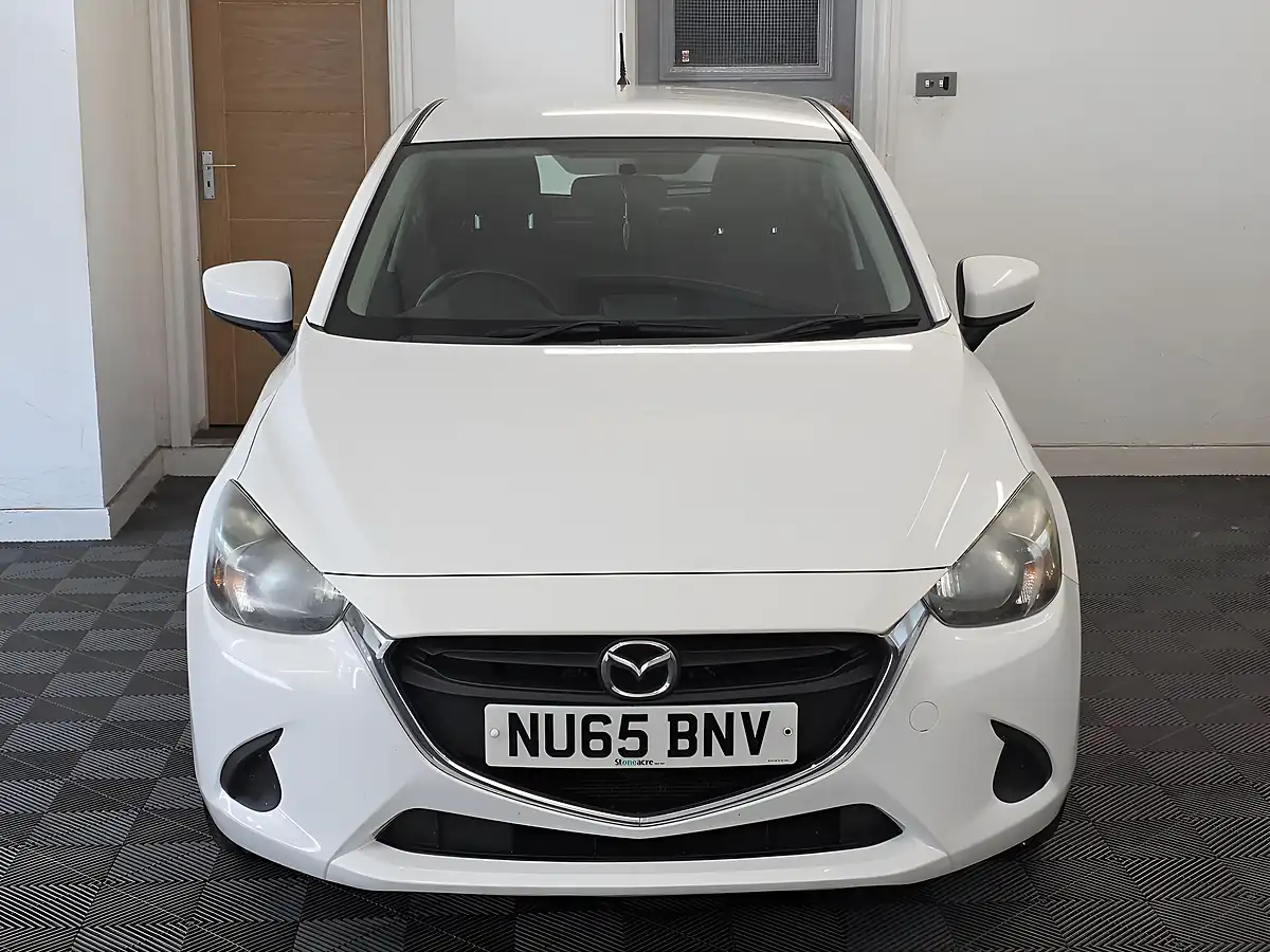 Used 2015 Mazda Mazda2 Se White - Interior and Exterior details 2