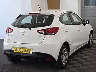 Used 2015 Mazda Mazda2 Se White - Interior and Exterior details 4