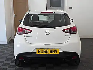 Used 2015 Mazda Mazda2 Se White - Interior and Exterior details 5