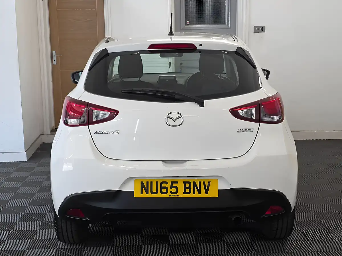Used 2015 Mazda Mazda2 Se White - Interior and Exterior details 5