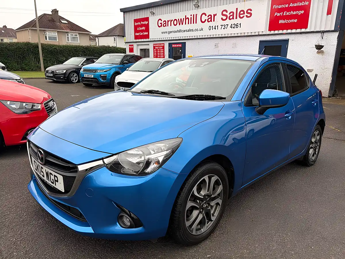 Used 2015 Mazda MAZDA2 Sports Launch Edition Blue - Front View