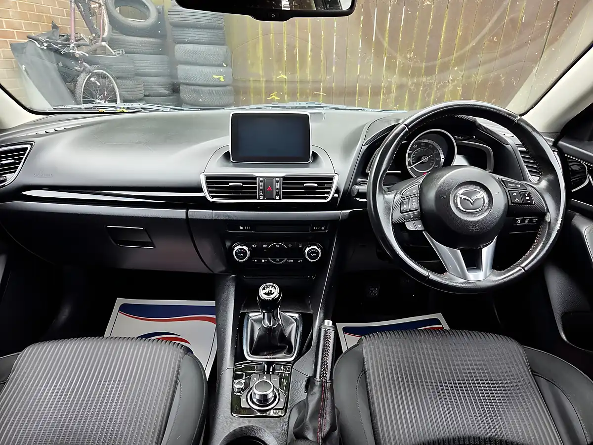 Used 2015 Mazda Mazda3 Se-L Nav Blue - Interior and Exterior details 10