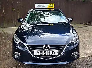 Used 2015 Mazda Mazda3 Se-L Nav Blue - Interior and Exterior details 2