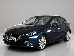 Used 2015 Mazda Mazda3 Sport Edition Blue - Interior and Exterior details 2