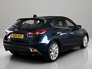 Used 2015 Mazda Mazda3 Sport Edition Blue - Interior and Exterior details 3
