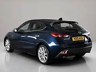 Used 2015 Mazda Mazda3 Sport Edition Blue - Interior and Exterior details 4