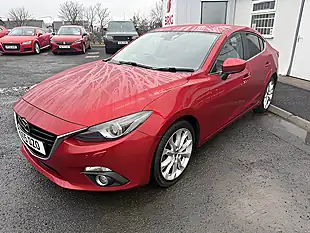 Used 2015 Mazda Mazda3 Sport Nav Fastback Red - Interior and Exterior details 4