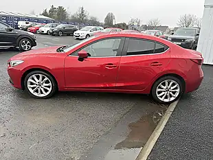 Used 2015 Mazda Mazda3 Sport Nav Fastback Red - Interior and Exterior details 5