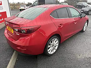 Used 2015 Mazda Mazda3 Sport Nav Fastback Red - Interior and Exterior details 7