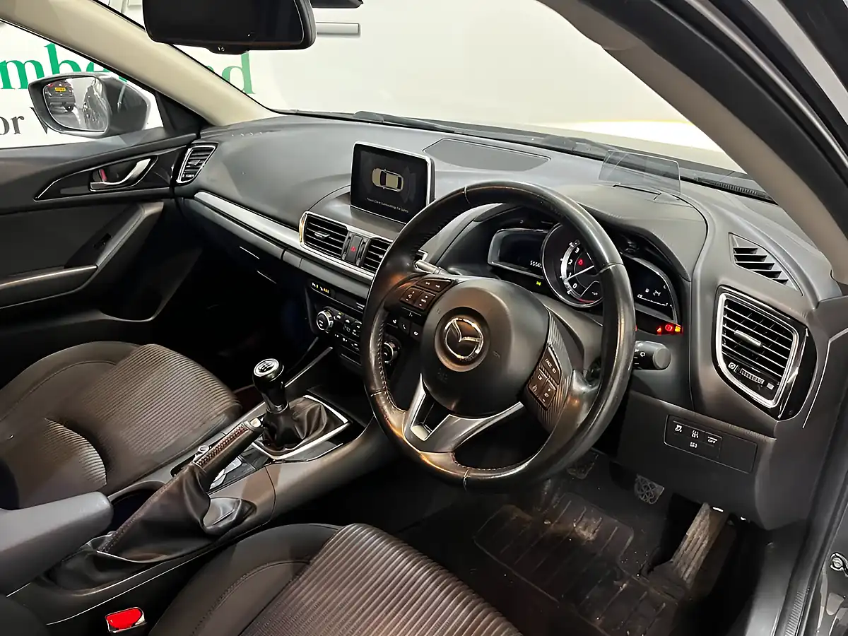 Used 2015 Mazda Mazda3 Sport Nav Grey - Interior and Exterior details 13