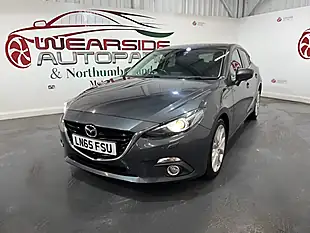 Used 2015 Mazda Mazda3 Sport Nav Grey - Interior and Exterior details 3