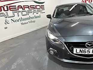 Used 2015 Mazda Mazda3 Sport Nav Grey - Interior and Exterior details 7