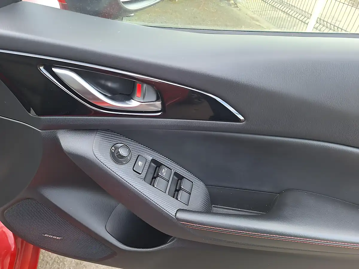 Used 2015 Mazda Mazda3 Sport Nav Red - Interior and Exterior details 14