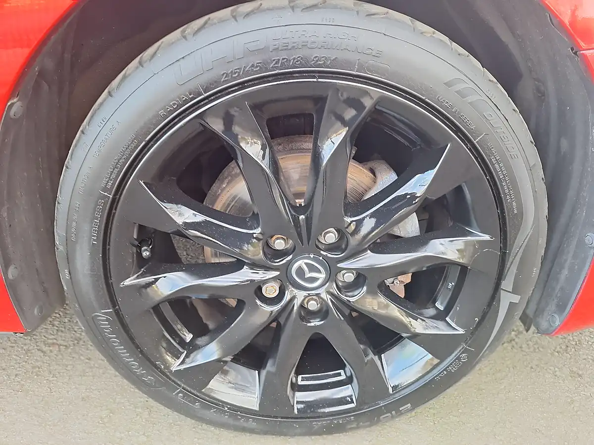 Used 2015 Mazda Mazda3 Sport Nav Red - Interior and Exterior details 15
