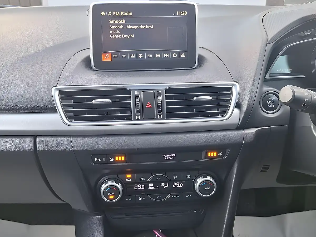Used 2015 Mazda Mazda3 Sport Nav Red - Interior and Exterior details 16