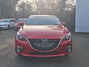 Used 2015 Mazda Mazda3 Sport Nav Red - Interior and Exterior details 2