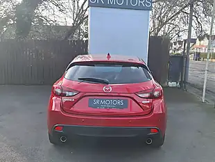 Used 2015 Mazda Mazda3 Sport Nav Red - Interior and Exterior details 5