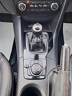 Used 2015 Mazda Mazda3 Sport Nav Red - Interior and Exterior details 8