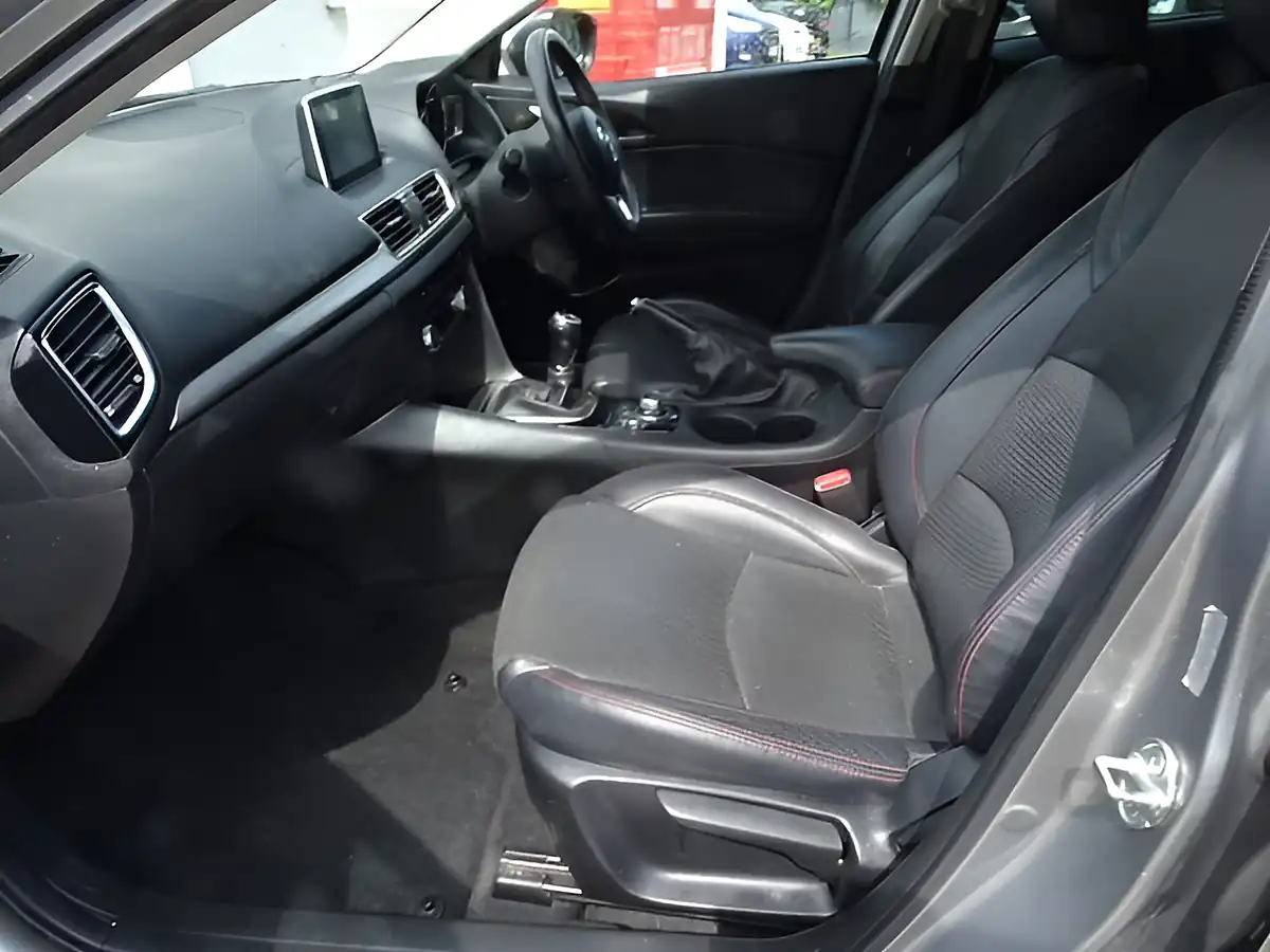 Used 2015 Mazda Mazda3 Sport Nav Silver - Interior and Exterior details 13
