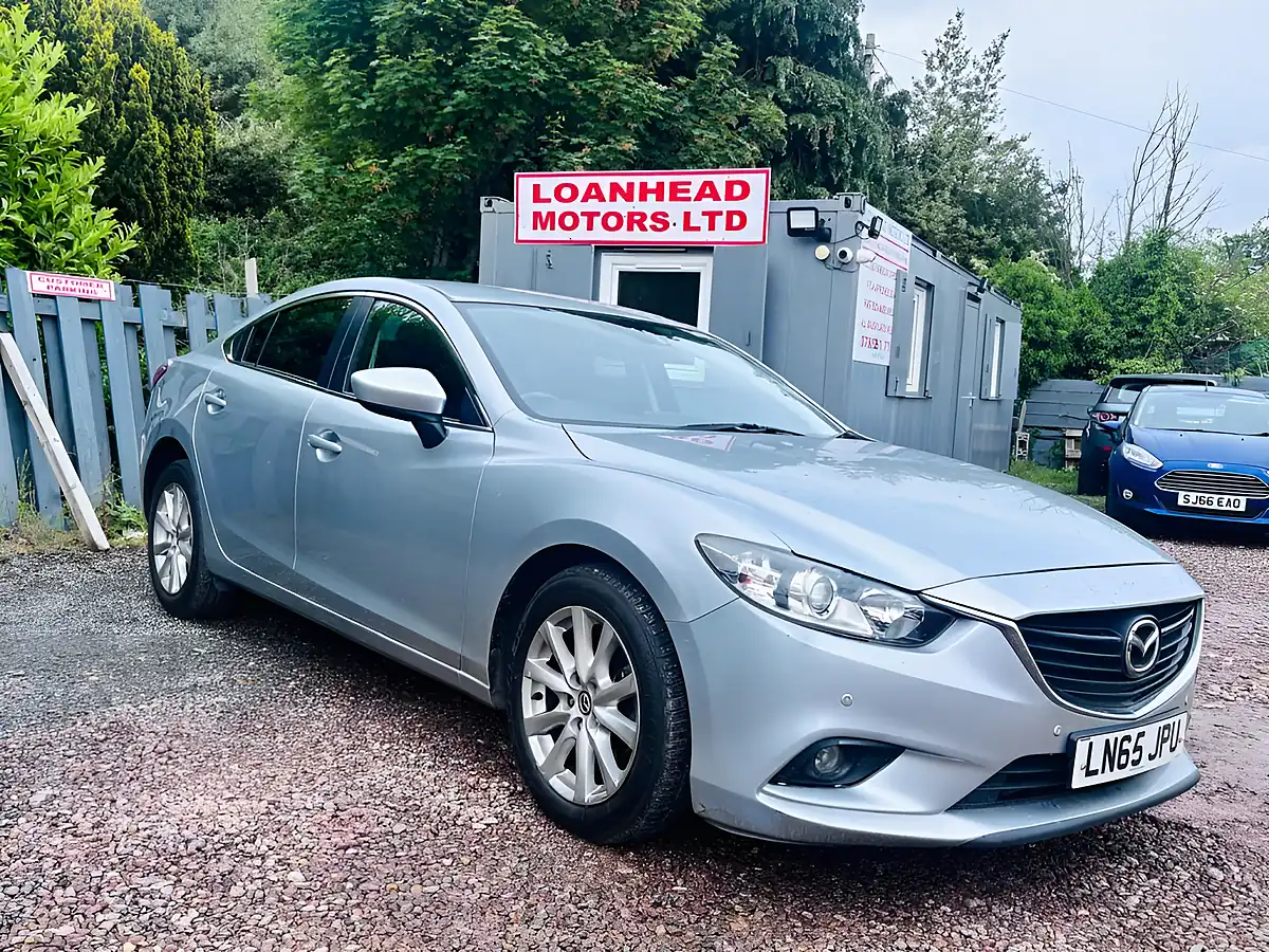 Used 2015 Mazda Mazda6 Se-L Nav Silver - Front View
