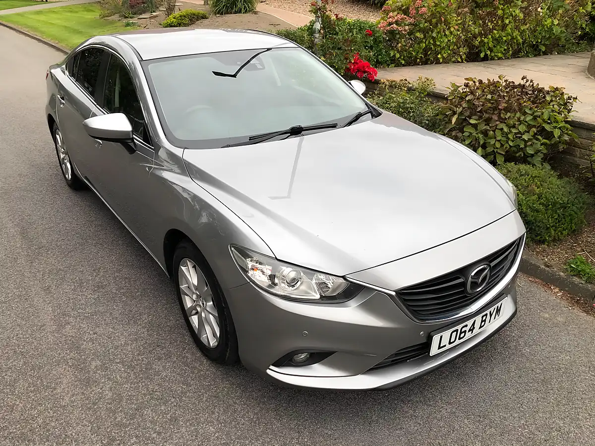 Used 2015 Mazda MAZDA6 Se-L Silver - Front View