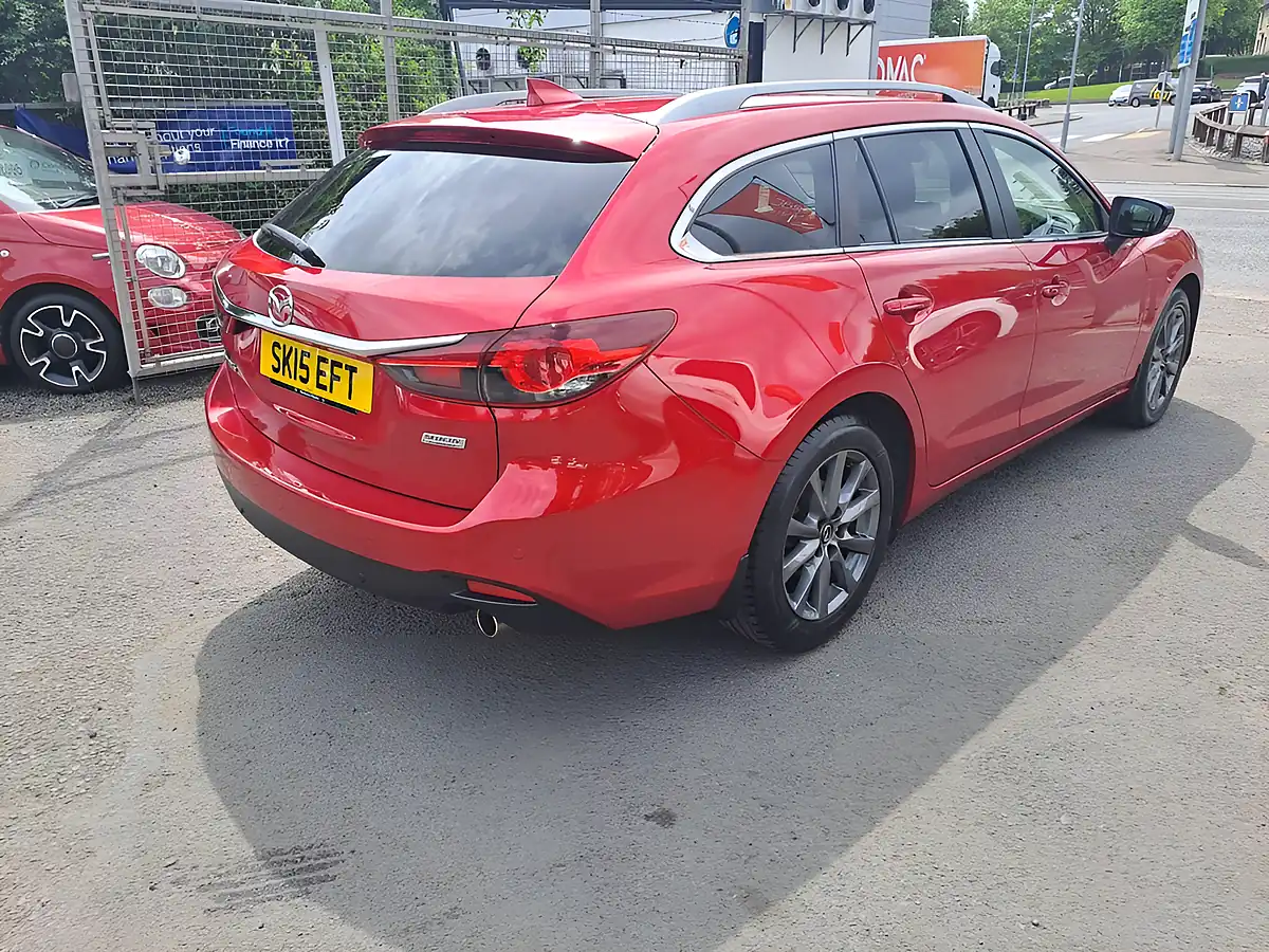 Used 2015 Mazda Mazda6 Se-L Soul Red - Interior and Exterior details 12