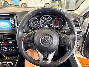 Used 2015 Mazda Mazda6 Sport Nav White - Interior and Exterior details 13