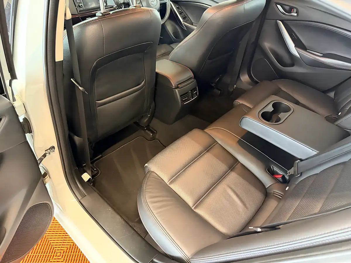 Used 2015 Mazda Mazda6 Sport Nav White - Interior and Exterior details 18
