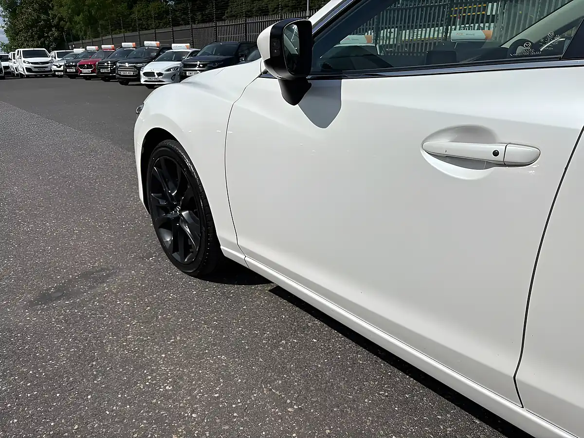 Used 2015 Mazda Mazda6 Sport Nav White - Interior and Exterior details 7