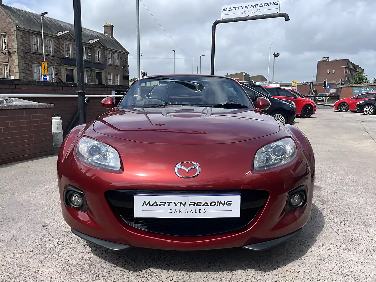 Used 2015 Mazda MX-5 Sport Tech Red - Interior and Exterior details 4
