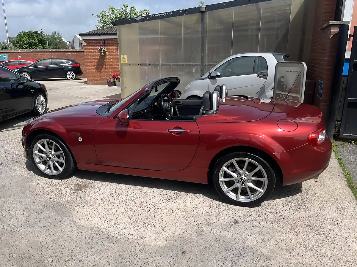 Used 2015 Mazda MX-5 Sport Tech Red - Interior and Exterior details 6