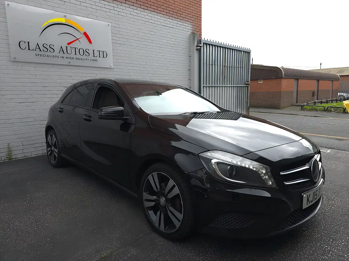 Used 2015 Mercedes a Class Sport Black - Interior and Exterior details 2