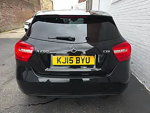 Used 2015 Mercedes a Class Sport Black - Interior and Exterior details 8