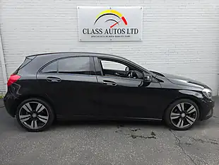 Used 2015 Mercedes a Class Sport Black - Interior and Exterior details 9