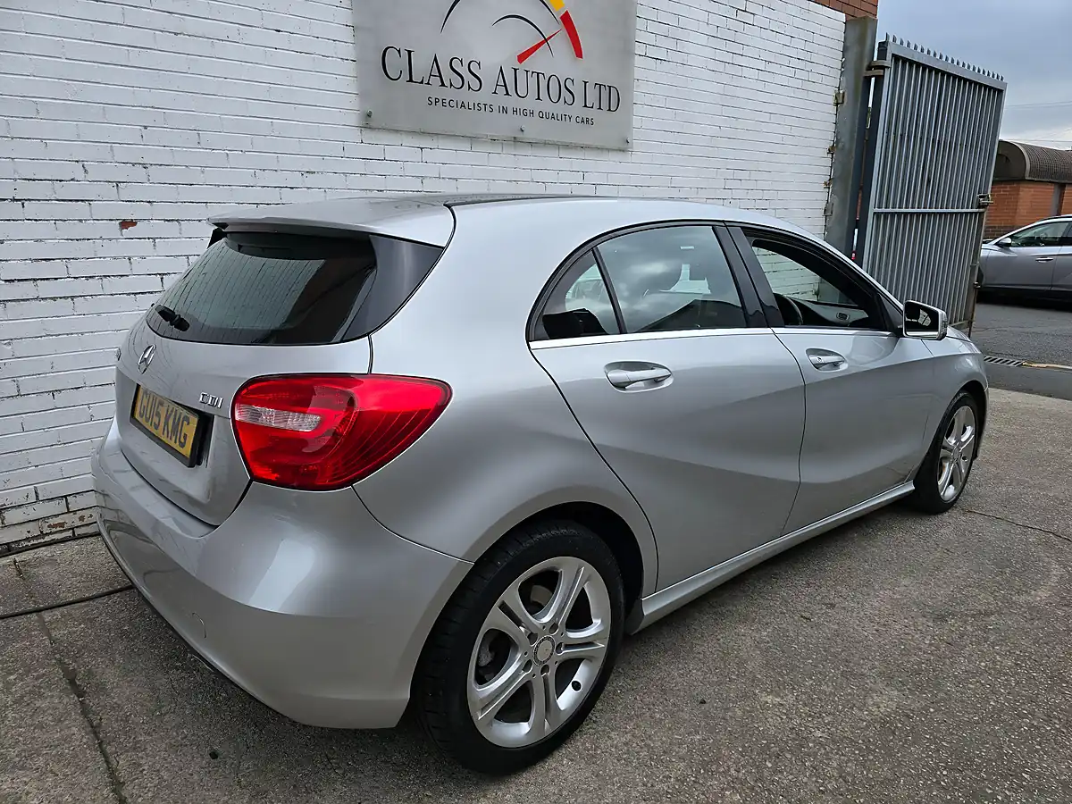 Used 2015 Mercedes a Class Sport Edition Silver - Interior and Exterior details 11