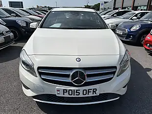 Used 2015 Mercedes a-Class White - Interior and Exterior details 2