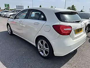 Used 2015 Mercedes a-Class White - Interior and Exterior details 4