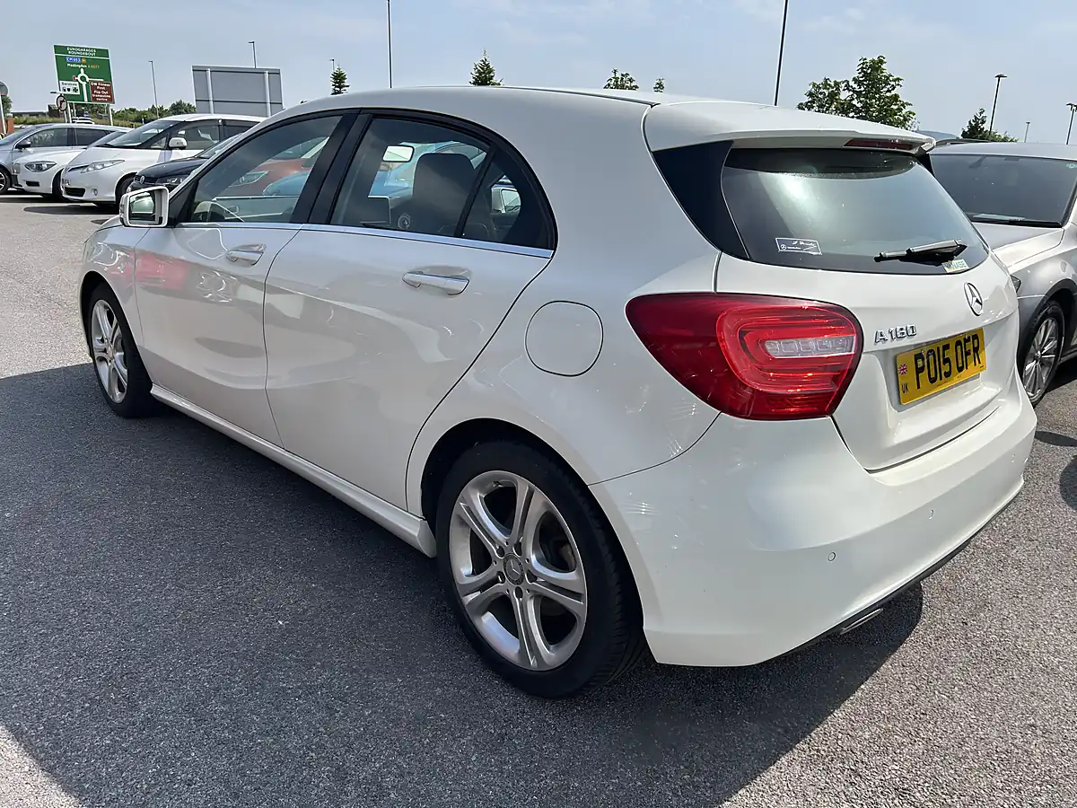 Used 2015 Mercedes a-Class White - Interior and Exterior details 4