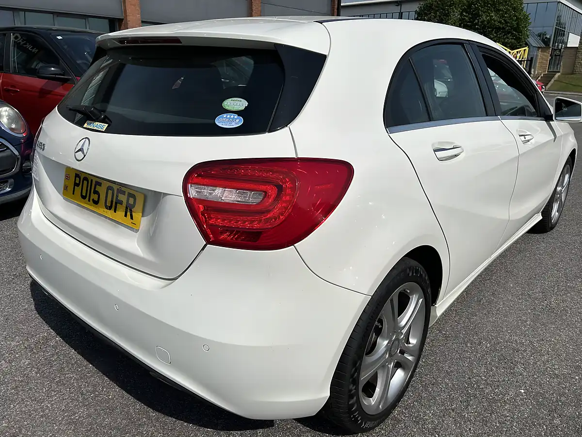 Used 2015 Mercedes a-Class White - Interior and Exterior details 8