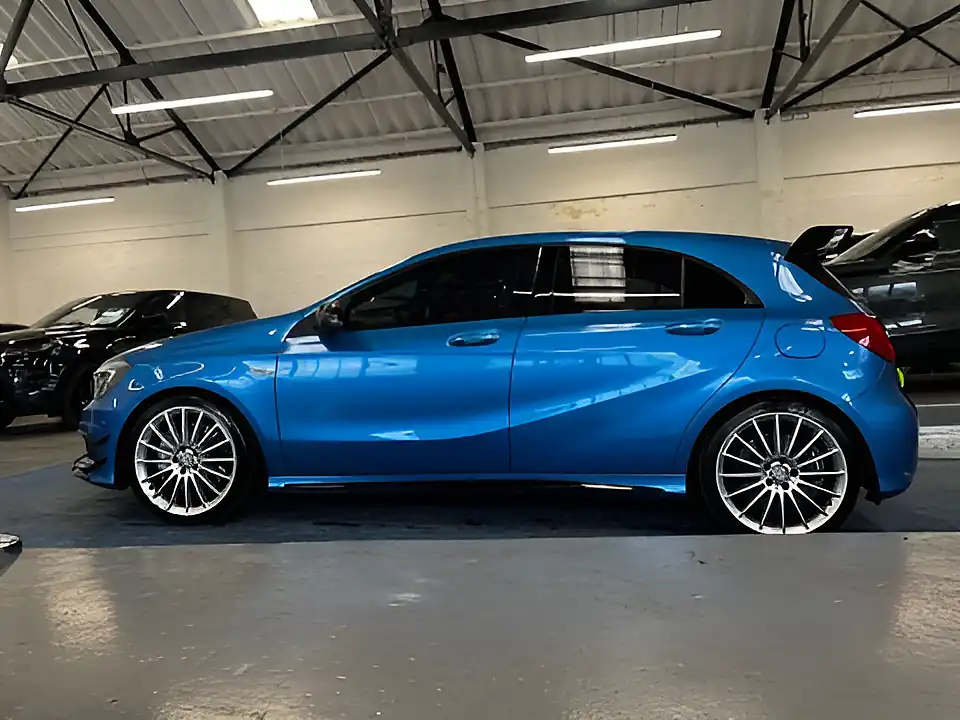 Used 2015 Mercedes-Benz a Class A45 AMG Blue - Interior and Exterior details 2